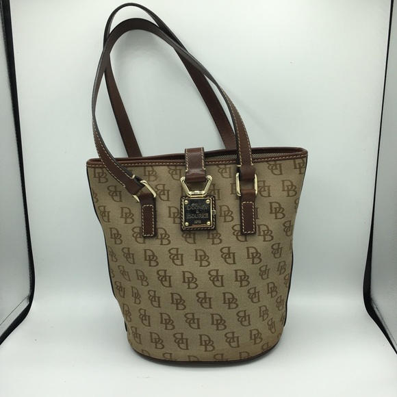 Dooney & Bourke Handbags - Dooney & Bourke Signature Bucket Bag